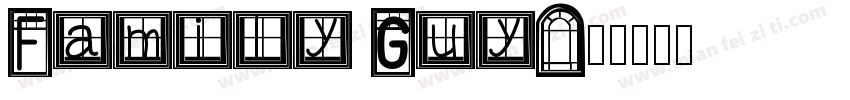 Family Guy字体转换